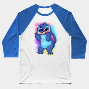 Aloha Alien Stitch Baseball T-Shirt